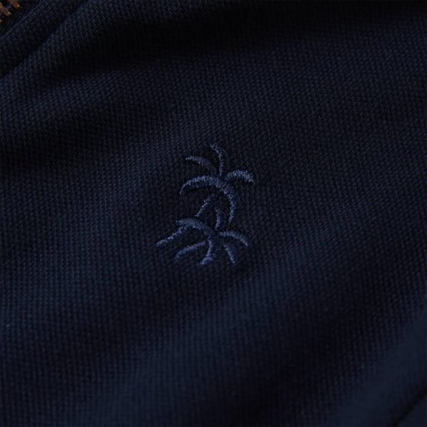 Sweatshirt para criança com fecho azul-marinho 116 - Image 5