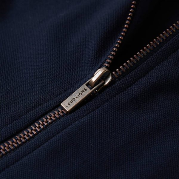 Sweatshirt para criança com fecho azul-marinho 128 - Image 4