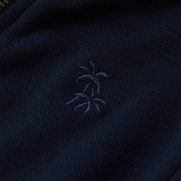 Sweatshirt para criança com fecho azul-marinho 128 - Image 5