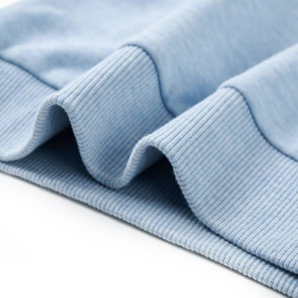 Sweatshirt para criança azul-suave mesclado 92 - Image 6