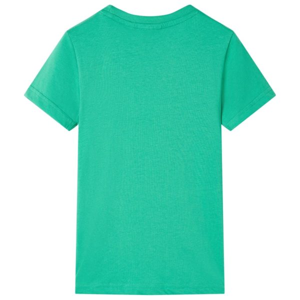 T-shirt de criança verde 104 - Image 2