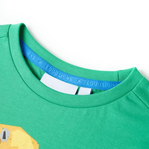 T-shirt de criança verde 104 - Image 3