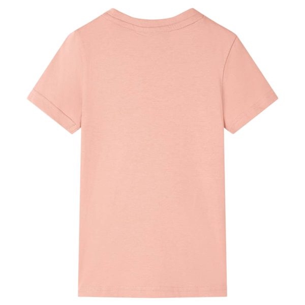 T-shirt de criança laranja-claro 92 - Image 2