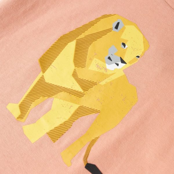 T-shirt de criança laranja-claro 92 - Image 4