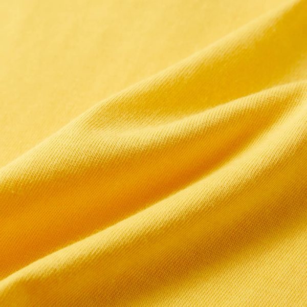T-shirt de manga curta para criança ocre-claro 92 - Image 7