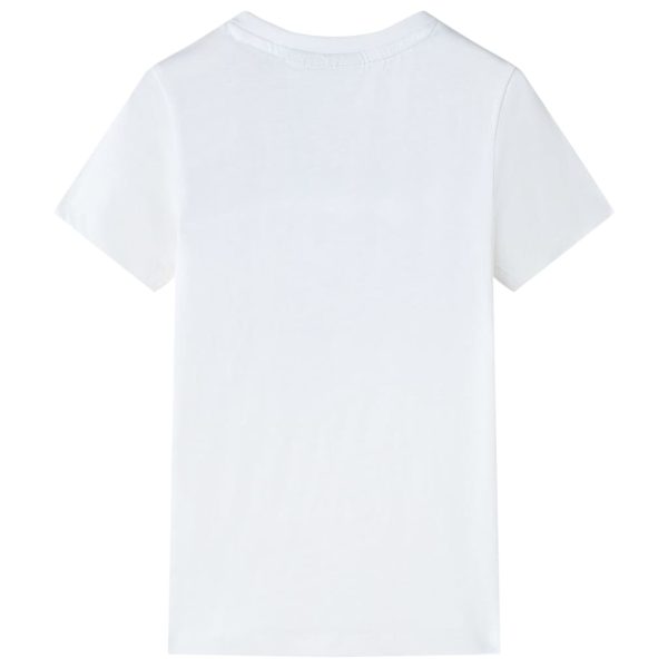 T-shirt infantil cor cru 128 - Image 2