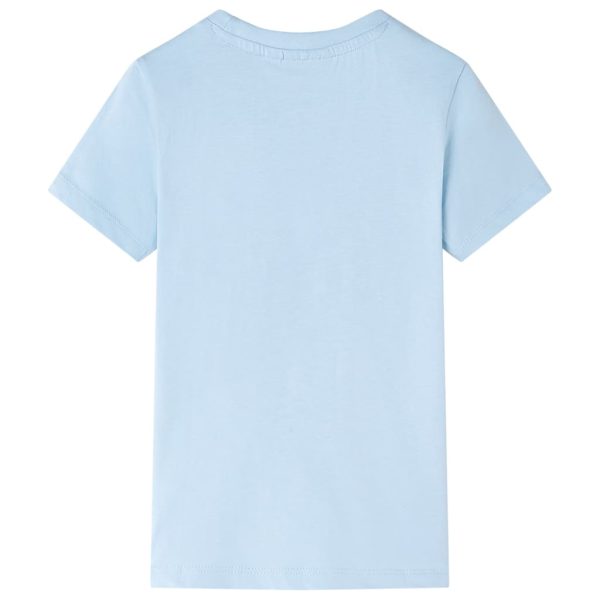 T-shirt para criança azul 92 - Image 2