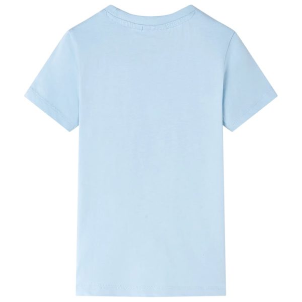 T-shirt para criança azul 128 - Image 2
