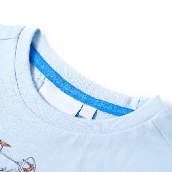 T-shirt para criança azul 140 - Image 3
