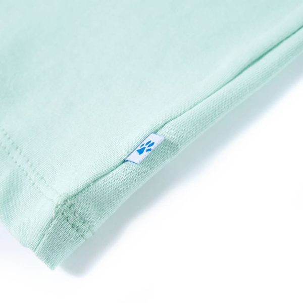 T-shirt infantil menta-claro 92 - Image 5