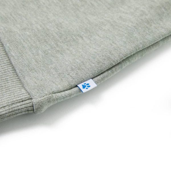 Sweatshirt para criança cor caqui-claro mesclado 104 - Image 5