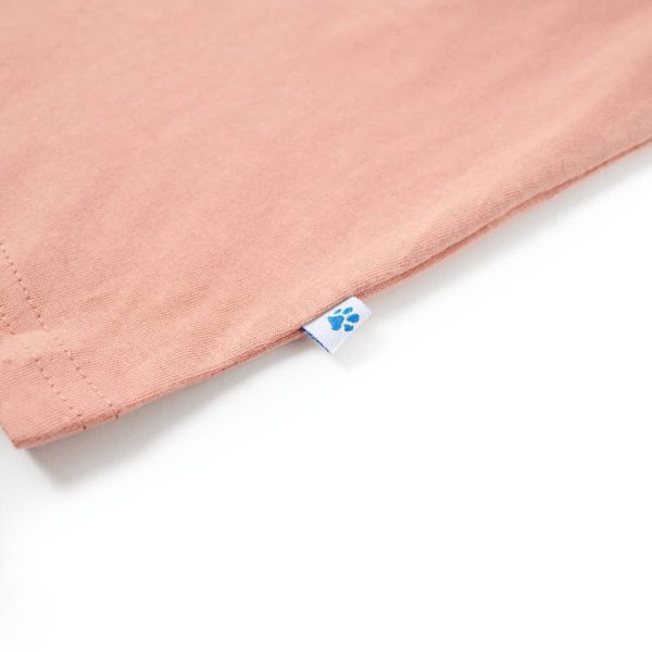 T-shirt de criança laranja-claro 92 - Image 5