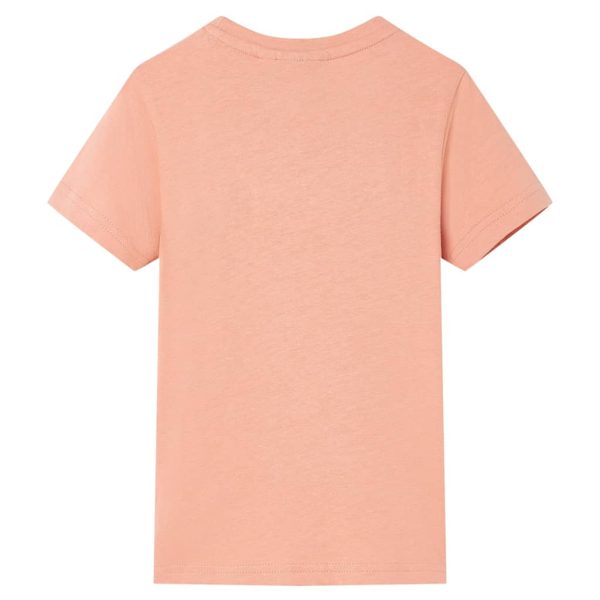T-shirt de criança laranja-claro 140 - Image 2