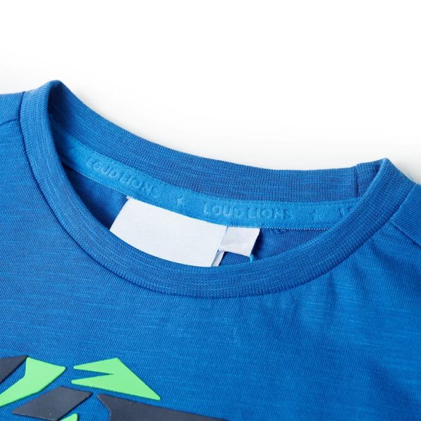 T-shirt de criança azul 128 - Image 3