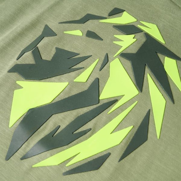 T-shirt de criança cor caqui-claro 104 - Image 4