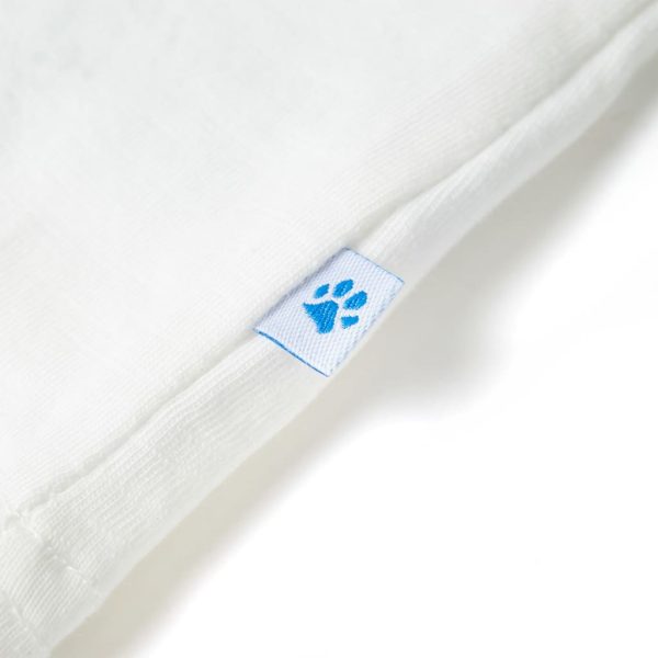 T-shirt infantil cor cru 128 - Image 5