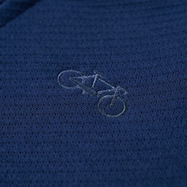 Sweatshirt para criança com fecho azul-marinho 104 - Image 4