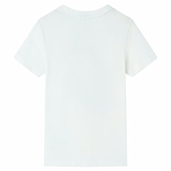 T-shirt de manga curta para criança cor cru 104 - Image 2
