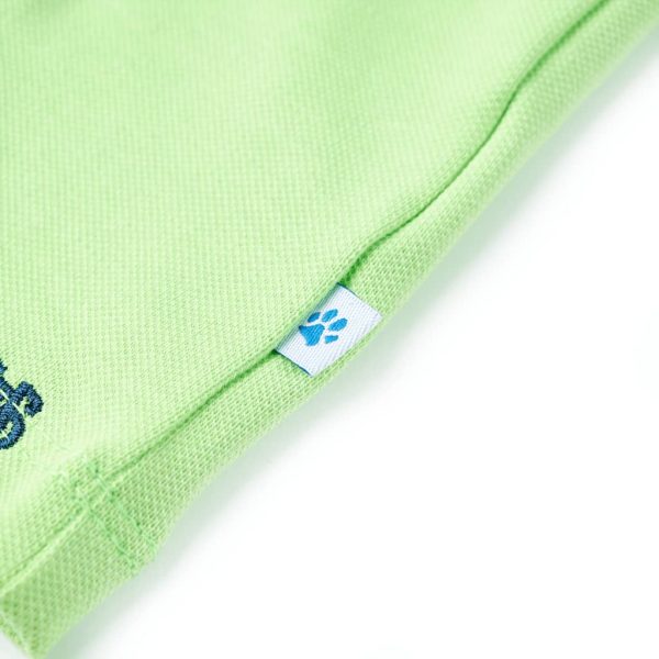 Polo de criança verde néon 92 - Image 5