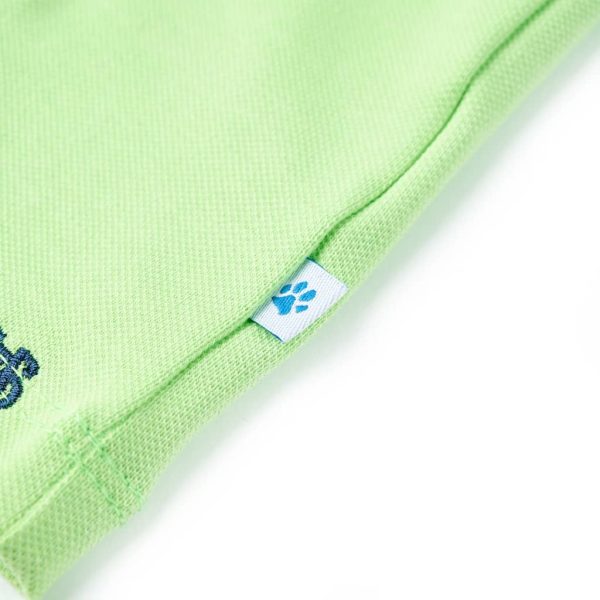 Polo de criança verde néon 116 - Image 5