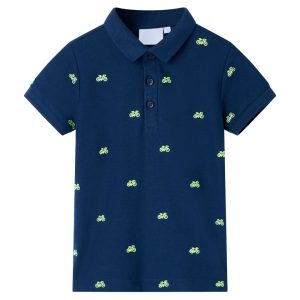 Polo para criança azul-marinho 104