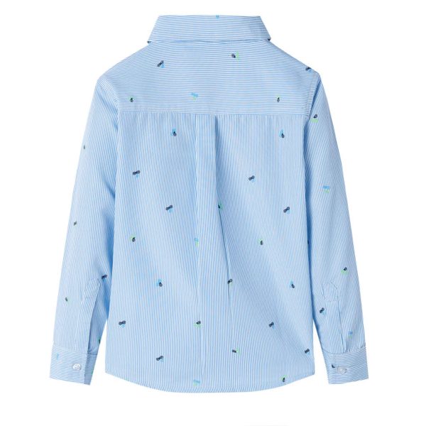 Camisa para criança azul-claro 128 - Image 2