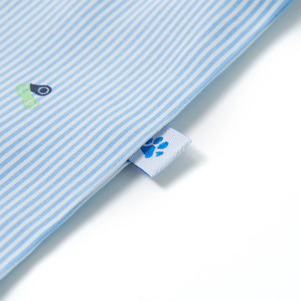 Camisa para criança azul-claro 128 - Image 5
