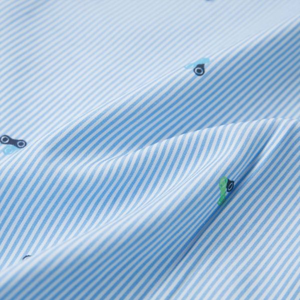 Camisa para criança azul-claro 128 - Image 7