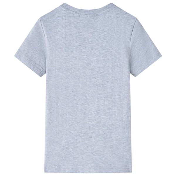 T-shirt para criança cinzento 92 - Image 2