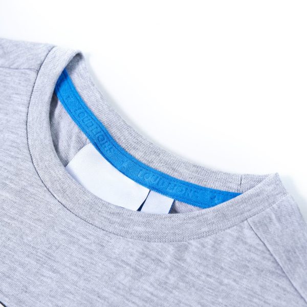 T-shirt para criança cinzento 92 - Image 3