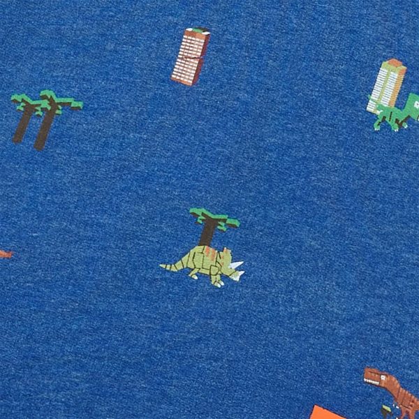 Sweatshirt para criança azul-escuro mesclado 128 - Image 8