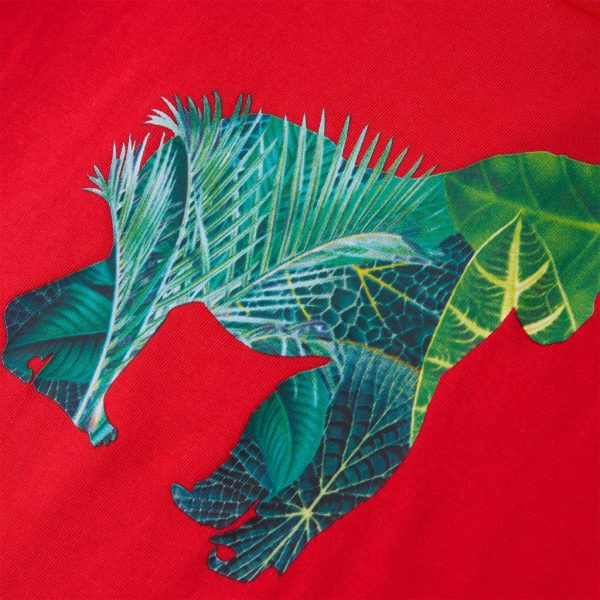 T-shirt para criança vermelho 92 - Image 4