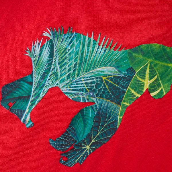 T-shirt para criança vermelho 116 - Image 4