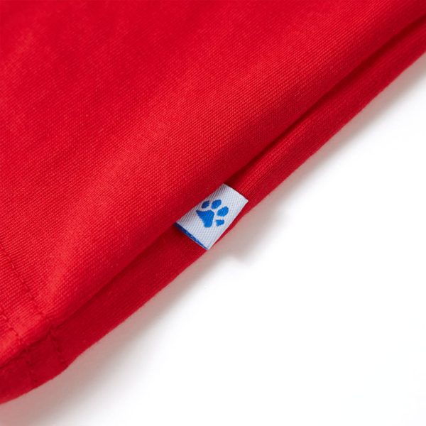 T-shirt para criança vermelho 116 - Image 5
