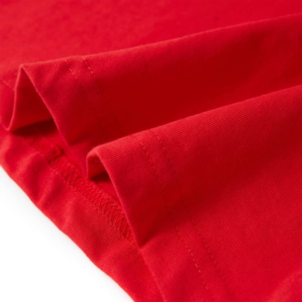 T-shirt para criança vermelho 116 - Image 6