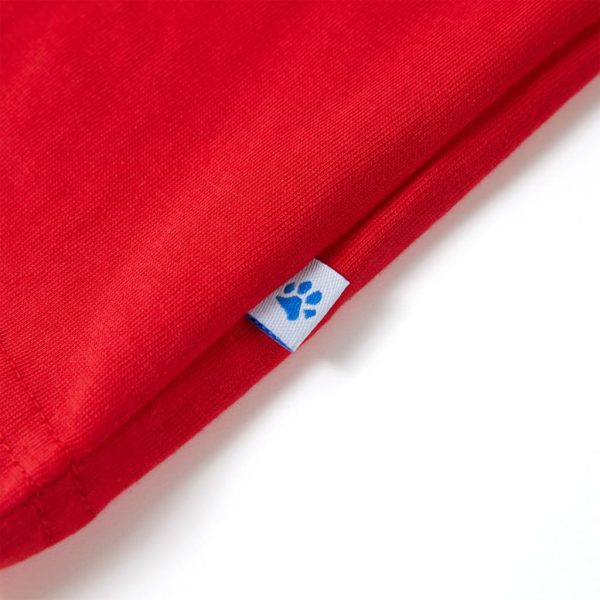 T-shirt para criança vermelho 140 - Image 5