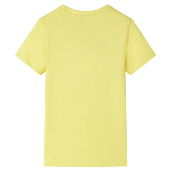 T-shirt de criança amarelo 92 - Image 2