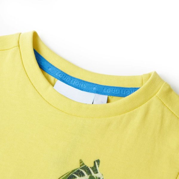 T-shirt de criança amarelo 116 - Image 3