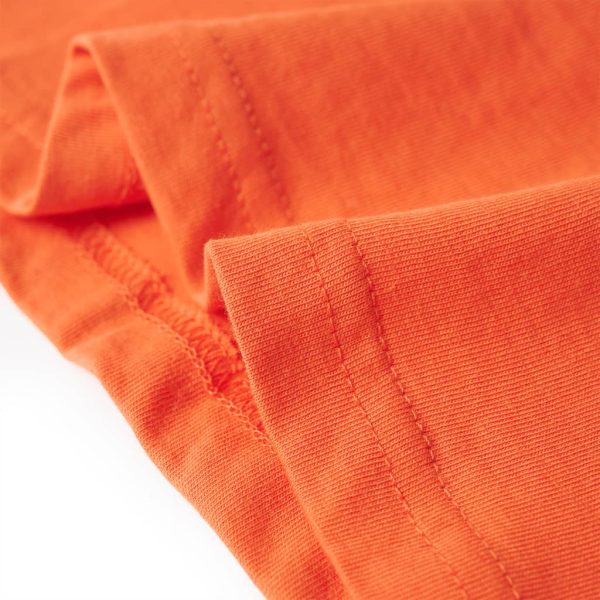 T-shirt de criança laranja-brilhante 128 - Image 6