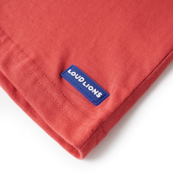 T-shirt para criança vermelho 128 - Image 5