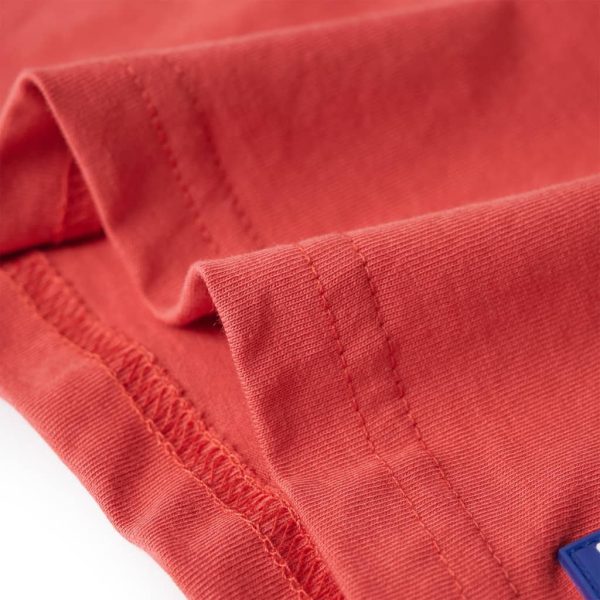 T-shirt para criança vermelho 128 - Image 6
