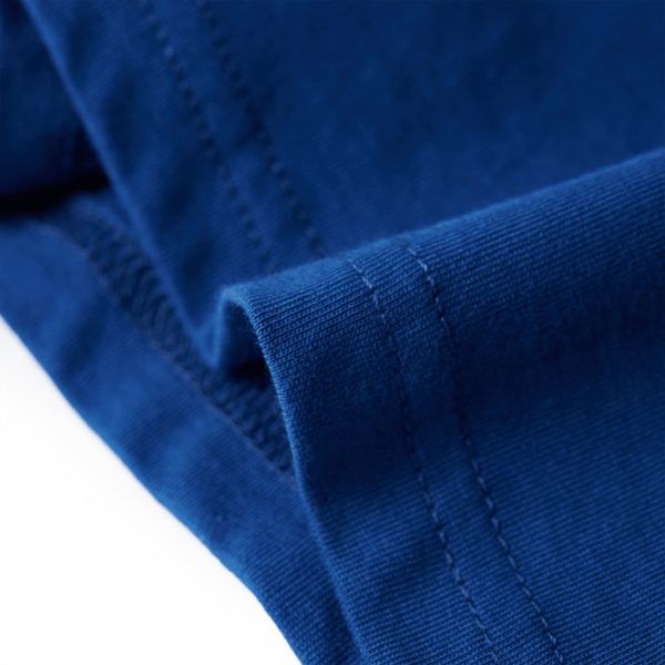 T-shirt para criança azul-escuro 128 - Image 6
