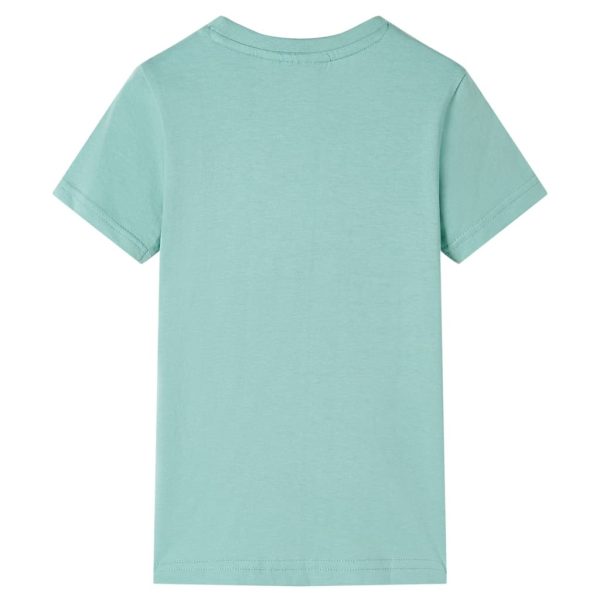T-shirt para criança caqui-claro 104 - Image 2