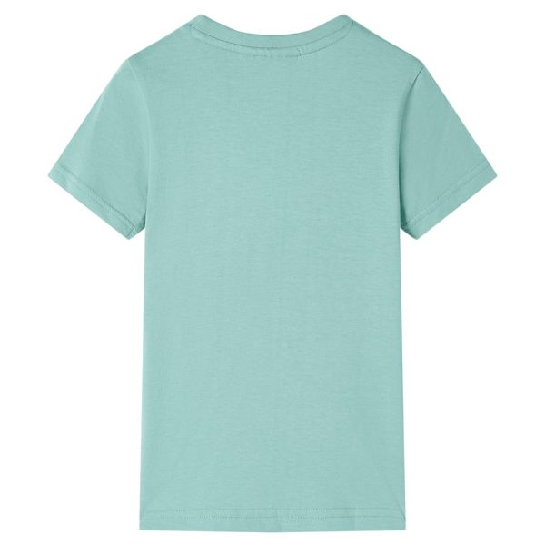 T-shirt para criança caqui-claro 128 - Image 2