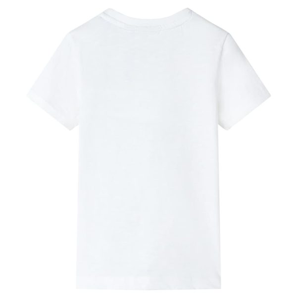 T-shirt infantil cor cru 104 - Image 2