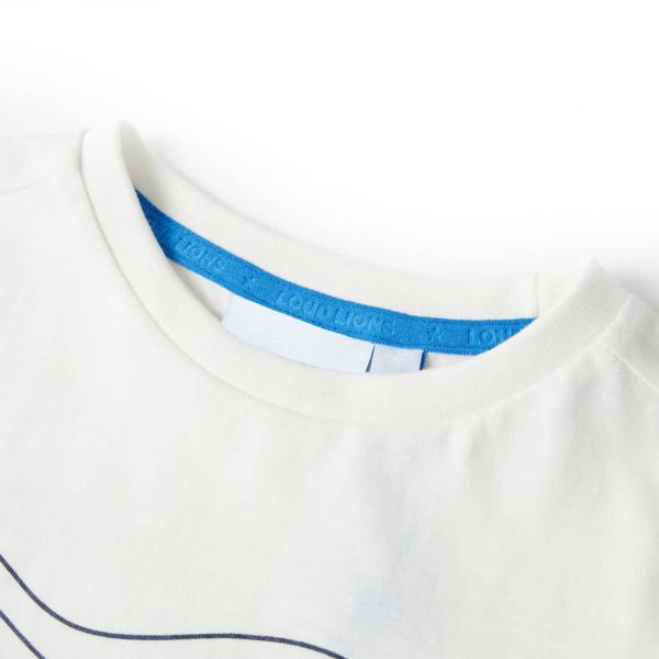 T-shirt infantil cor cru 104 - Image 3