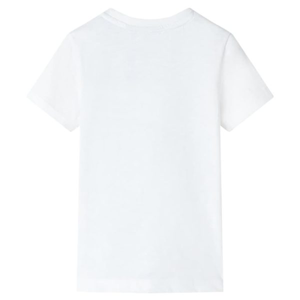 T-shirt infantil cor cru 128 - Image 2