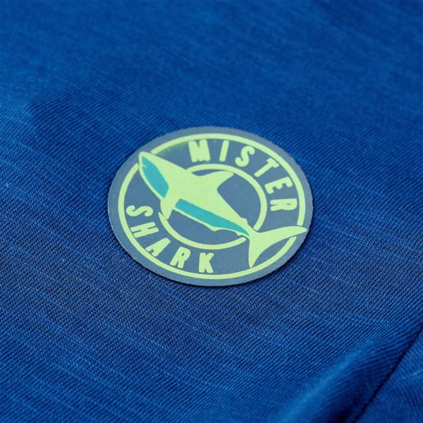 T-shirt para criança azul-escuro 92 - Image 4