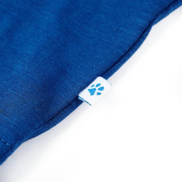 T-shirt para criança azul-escuro 140 - Image 5