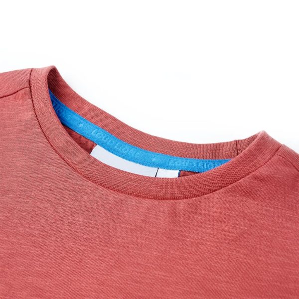 T-shirt de criança cor paprika 116 - Image 3